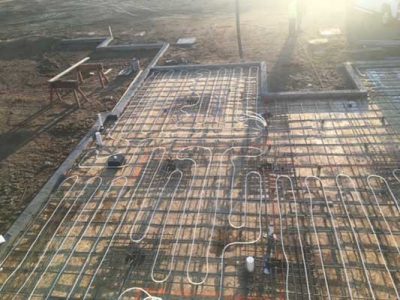 Residential Floor Heating Installation